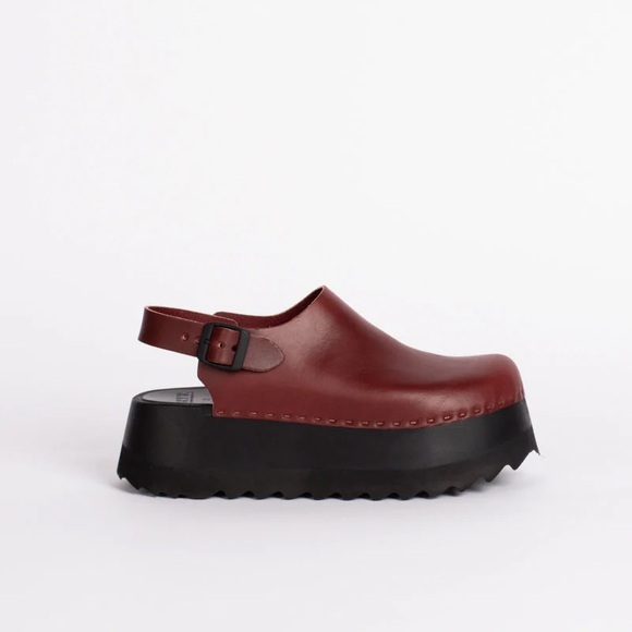 Bryr Tegan clog - Oxblood - Picture 2 of 2